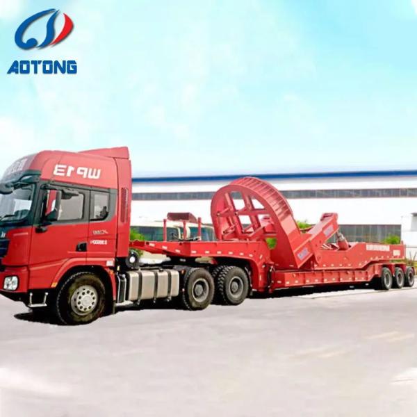 Special Transport Wind Blade Semi Trailer with Fuwa 13ton Axle 16000mm*3000mm*3150mm