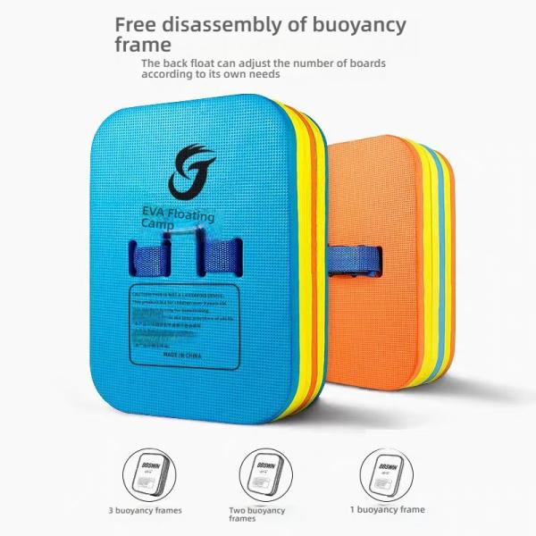 Square Back EVA Foam Kickboard Anti Slip Swimming Diving Equipment For Fitness Training