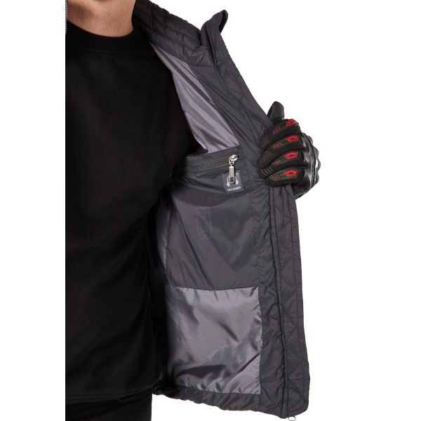 Наружное теплое пальто для мужчин с пузырьками