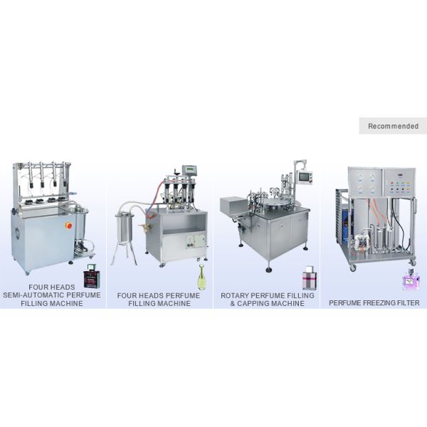 High speed perfume filling machine