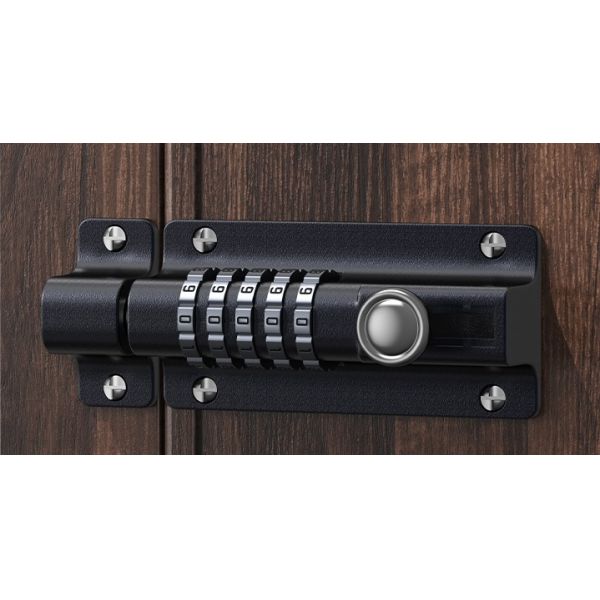 Sliding Door Bolt Lock Waterproof Padlock Password Bolt Lock Door and Anti-rust Cabinet Combination Padlock Mechanical with Pass