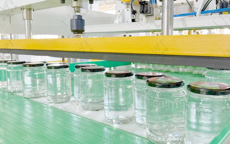 Automatic Magnetic Can Palletizer for Food Packaging Lines | LWT