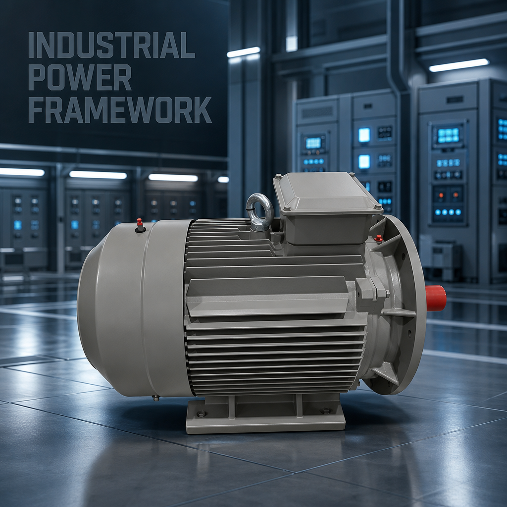 220KW Water Cooled Permanent Magnet Motor with IE5 Efficiency for High Torque Applications