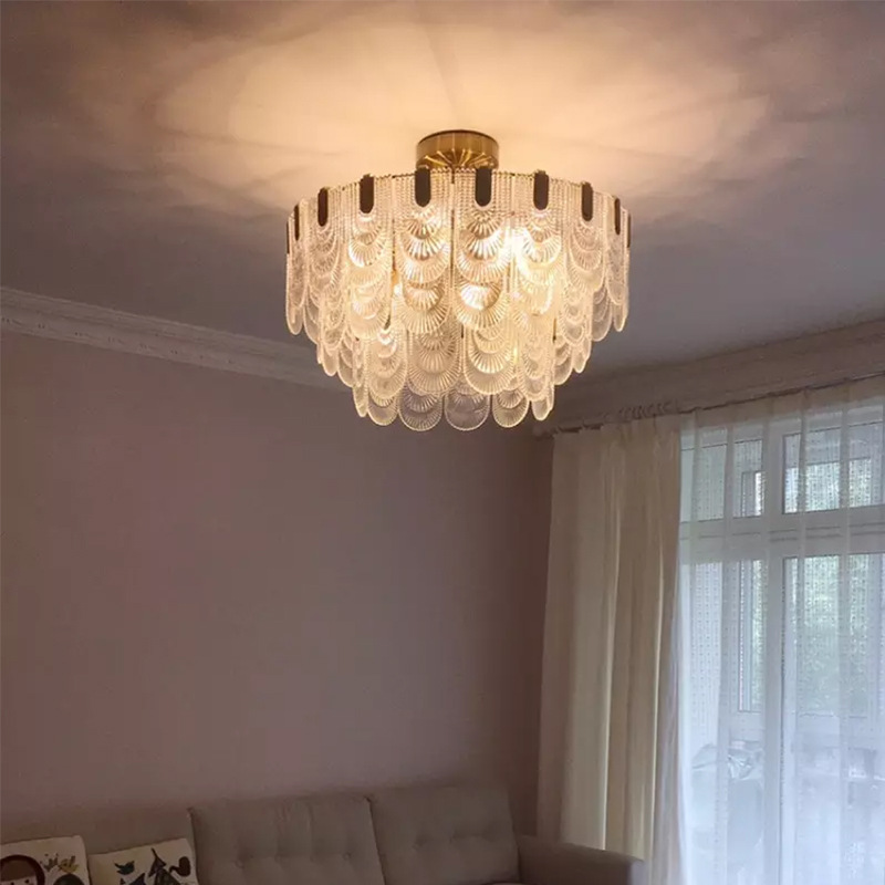 свет Кристл квадрата светящего потока 110lm 110V 60*29cm привесной