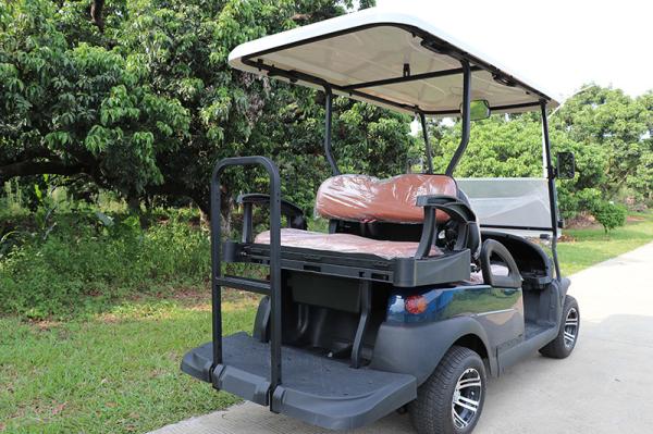 sièges arrière pliants chariot de golf électrique 4 sièges CE homologué