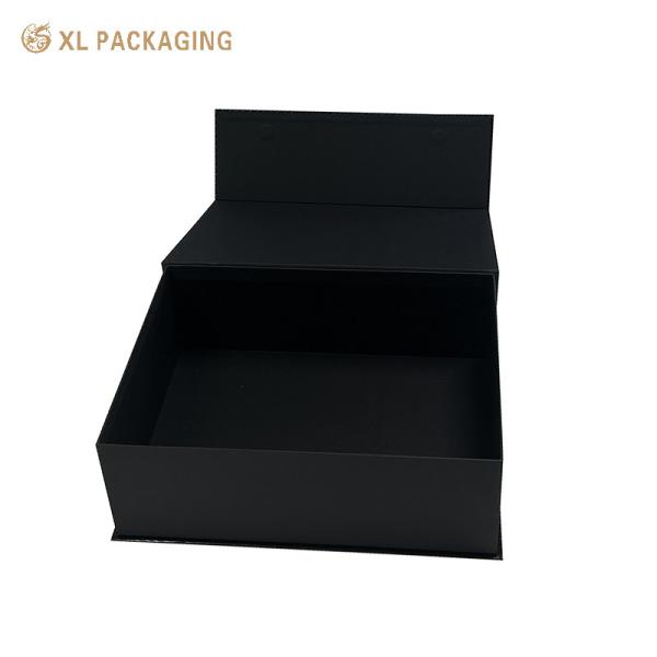 XL Packaging Custom Luxury Boxes Black Magnetic Closure Rigid Boxes Cardboard Magnetic Closure Gift Box
