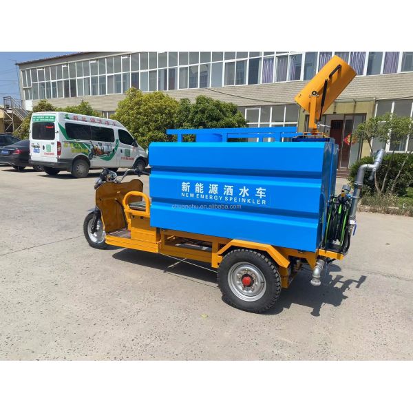 Électrique à trois roues, pulvérisateur de poussière, pistolet de pulvérisation pour prévenir la pollution par la poussière