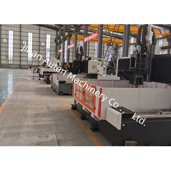 Double-Spindle Split Heavy-Duty CNC Gantry Drilling Milling Machine 1000mm Gantry Height