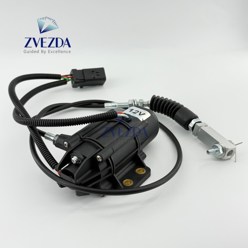 307 Excavator Throttle Motor Spare Parts 379-0803 12V Single Cable