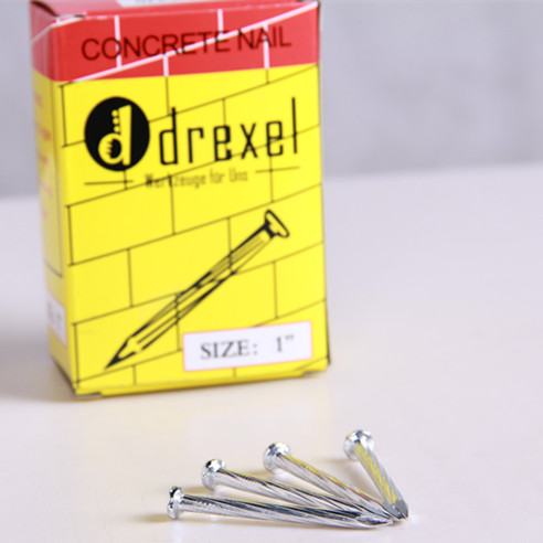 Спиральные скрученные стальные бетонные гвозди Поставщик Тип бриллиантовой точки