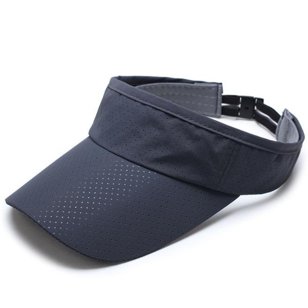 Custom Logo Lightweight Golf Visor Cap Curve Brim 56Ccm 58cm Flat Embroidered