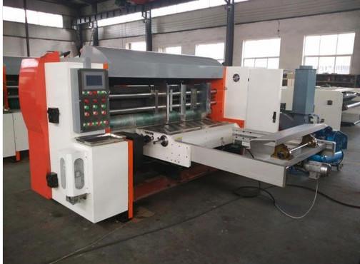 Industrial Corrugated Die Cutting Machine , Corrugated Cardboard Cutting Machine