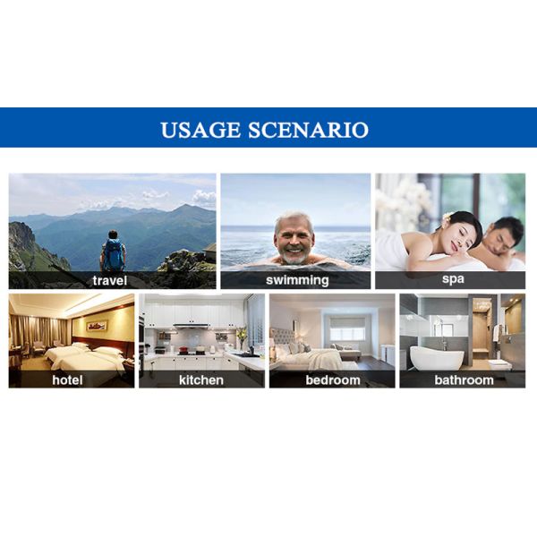 Kitchen Reusable Cloth Four Color 35x75cm 400GSM 21S Cotton Bath Towel Face Towel