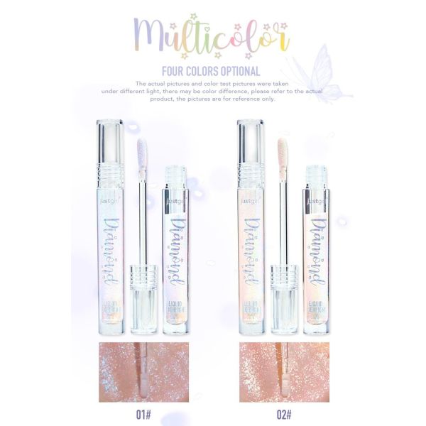 High Pigment Liquid Glitter Eyeliner Multi Use Body Glitter Liquid Highlighter
