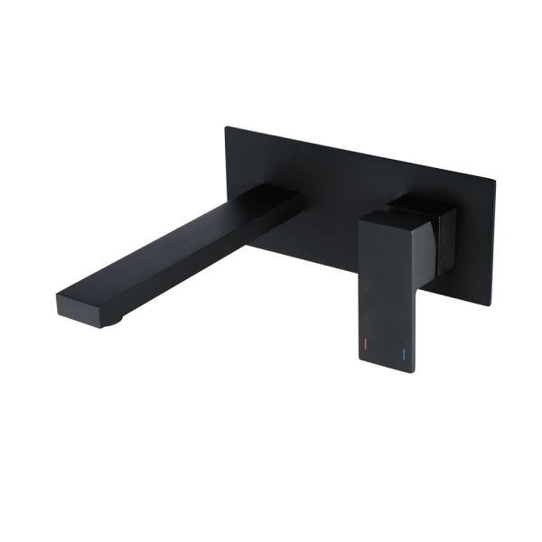 Single Handle Concealed Basin Faucet in Chrome Plated Copper Material for Bathroom