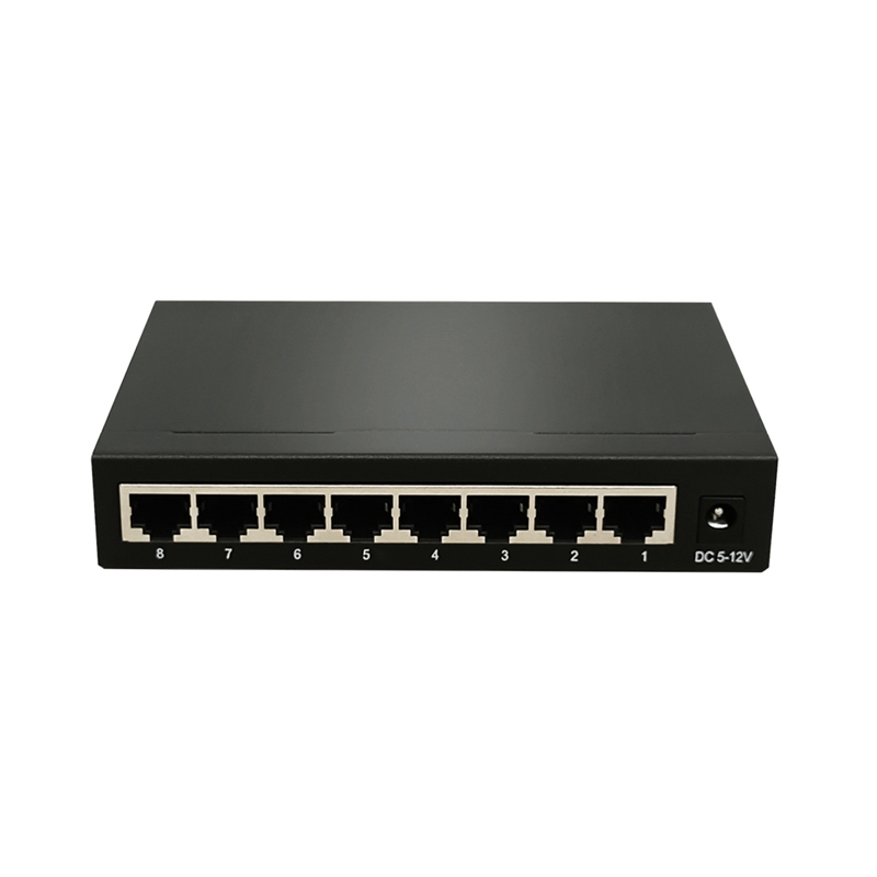 8-Port Gigabit Ethernet Switch Unmanaged Desktop Network Switch Metal Housing