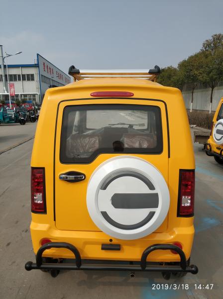 12V Covered 65kM/H Gas Powered Tricycles For Adults