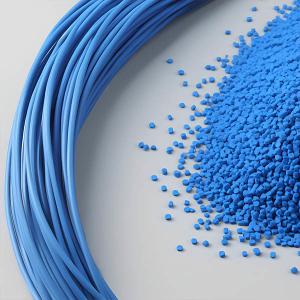 Fire Resistant Rigid Polyvinyl Chloride PVC Compound Granules Insulation Sheath