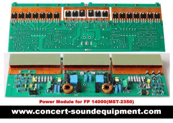 FP 14000 2 x 2400W Concert Sound Equipment , 2 Channel High Stability Switching Amplifier