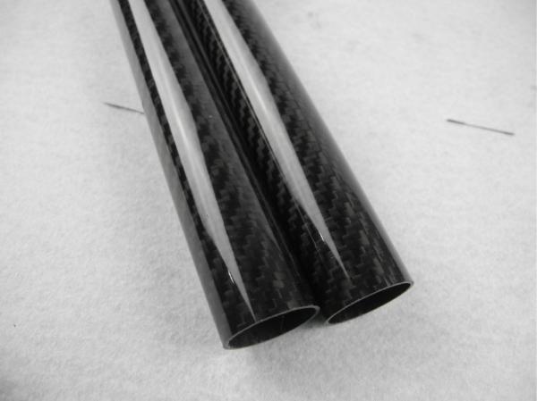 Tolerância completa ±0.1mm do tubo 16mm*14mm da fibra do carbono da sarja 3k matte/Weave liso