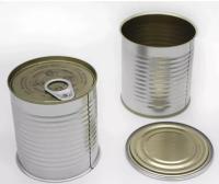 100ML o alimento tampa feita sob encomenda Pressitin de Tin Cans With Easy Open/casca pode