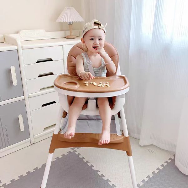 CPC Certificate Baby Dinner Chair Foldable Toddler Dining Chair For Home / Travel