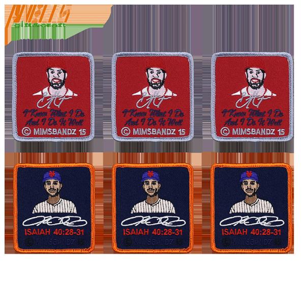 Long-lasting Custom Badge Embroidery For Clothes / Bags / Hats