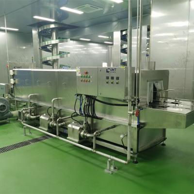 Poultry Plastic Chicken Crate Tray Pallet Cage Slat Washing Machine CE