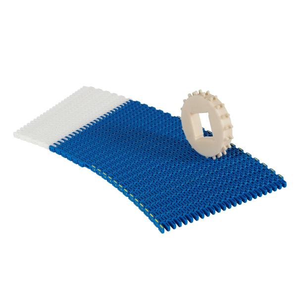                  Conveyor Belt Vulcanizing Press Modular Plastic Belt Chain for Tyre Transfer Processing Industry             
