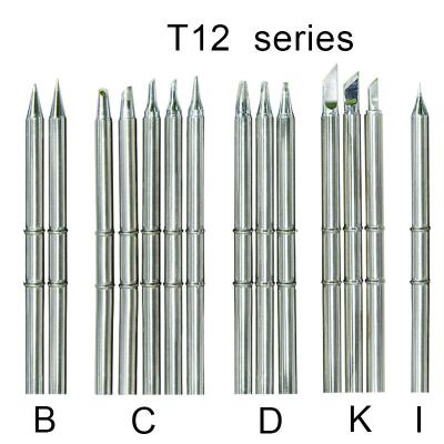 Green Hakko T12 Tungsten Welding Tips Mobile Phone Welding With Oxygen Free Copper