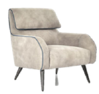 Современный стиль 5-звездочный сольный диван со стандартом отеля 830*870*980