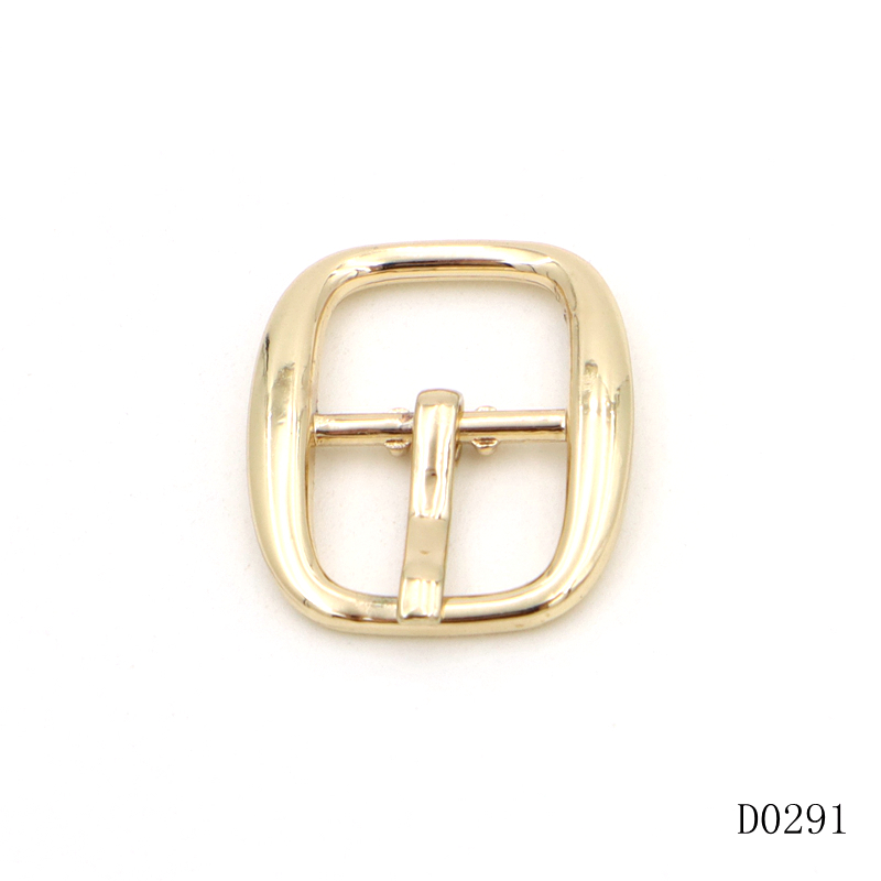 Gold Metal Pin Buckle Zinc Alloy Watch Pin Buckle 14mm For Belts