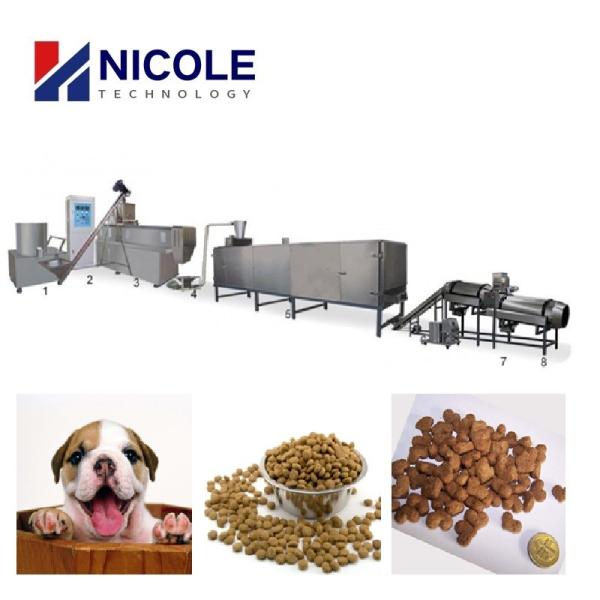 Automatic Pet Food Production Line Industrial Small Dog Food Extruder Machine