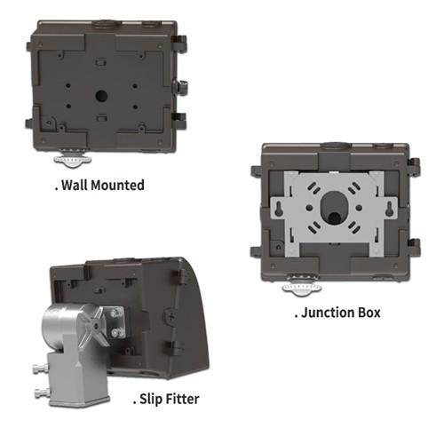 Commercial 4000K T4 75W Outdoor LED Wall Pack Light
