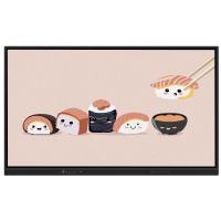 Écran tactile interactif Moniteur 65 pouces Android WIN tout en un appareil photo Mic 50 points tactiles Ai Fonction Plume de texte Écriture avec un logiciel Pour bureau réunion scolaire