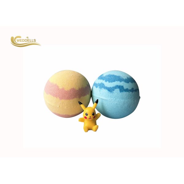 Customized Toy Surprise Bath Bombs , Organic Fizzy Fizzy Bath Bombs For Kids