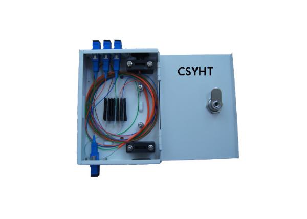 SGS SC FC ST 6FO Metal Fiber Terminal Box For FTTH FTTX