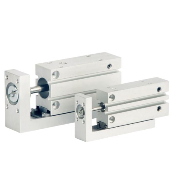 Compact SLS-6-25-P-A 170489 FESTO Double Acting Ball Cage Guide Slide Cylinder Suitable For Cleanroom Medical Equipment