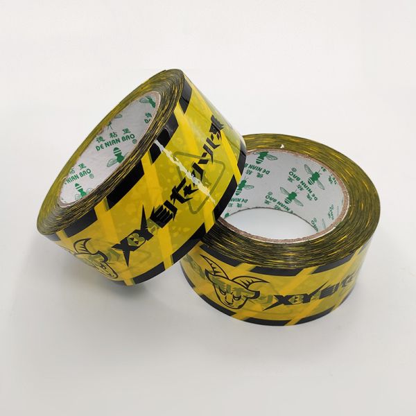 With Brand Logo Strong Adhesive Customized Colorful Logo Printing Tape