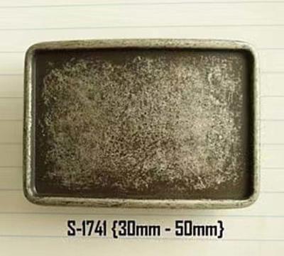 Gold Anti Brass Iron Belt Buckle 10mm-40mm Thickness AZO approval