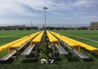 Los bancos de aluminio portátiles al aire libre de los deportes, espectador temporal se colocan con el HDPE Seat