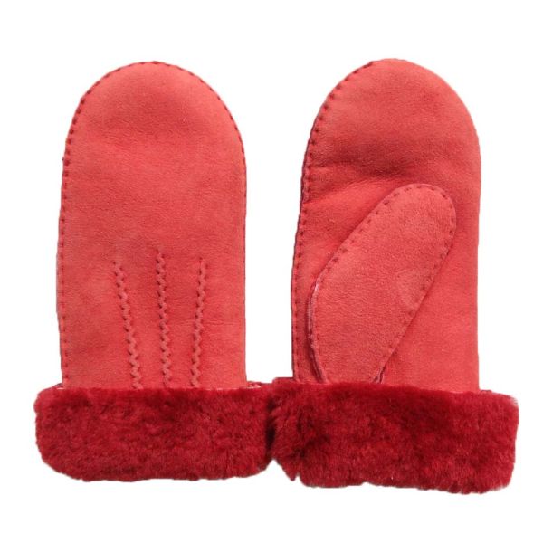 Winter soft lined dressing leather gloves