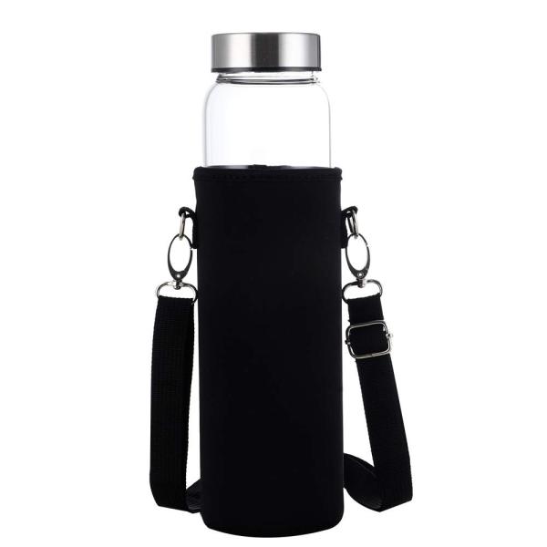 1L 32oz neoprene water bottle sleeve With Metal Buckle