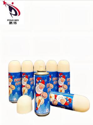 Harmless Fireproof Snow Flocking Spray , Tin Fake Snow Spray For Christmas Tree