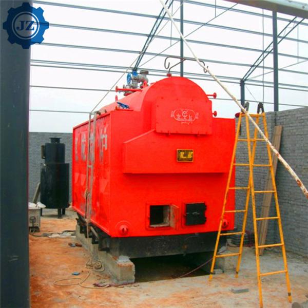 4 caldeira de vapor ateada fogo da biomassa de Ton/H Q245R carvão horizontal