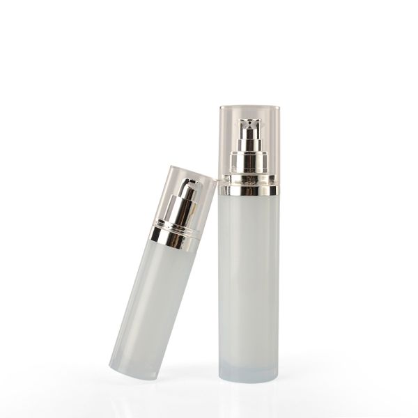 acrylic silver Portable in stock traveling china products manufacturers airless lotion pump bottle 15ml 30ml 50ml