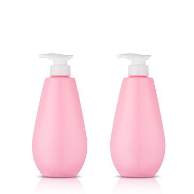 Pink Liquid Soap Dispenser Bottle 520ml Eco Packaging For Hand Wash