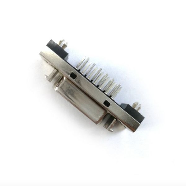 20P Female 180 Degree DIP Waterproof Electrical Connector For PCB Mount