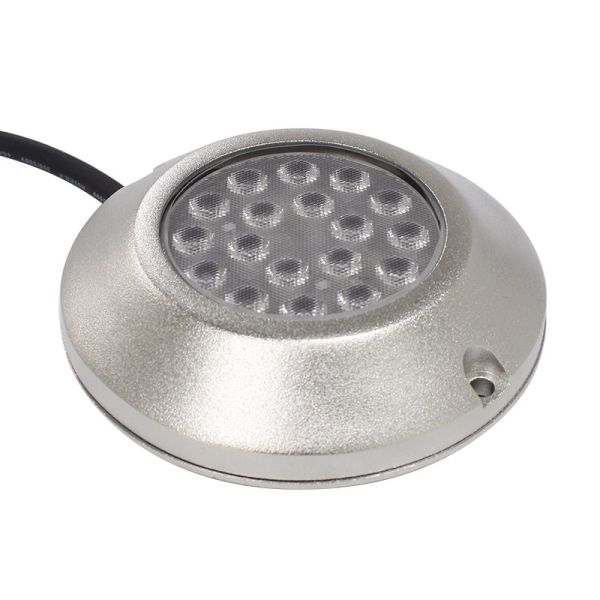 WaterProof IP68 Marine Searchlights , Stainless Steel 316 Underwater Led Light