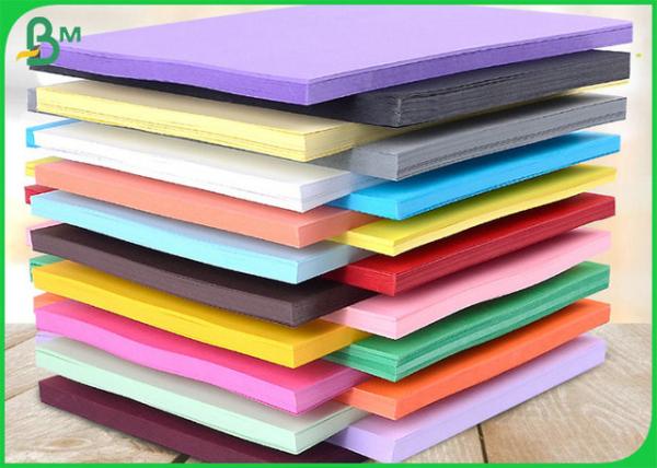 Folha colorida amarela verde 200gsm 230gsm do papel de ligação do rosa para a impressão normal